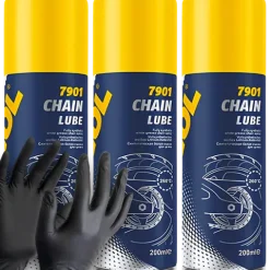 3X MANNOL CHAIN LUBE SMAR DO ŁAŃCUCHA ROWEROWEGO ZĘBATEK ŁAŃCUCHÓW MOTOCYKL
