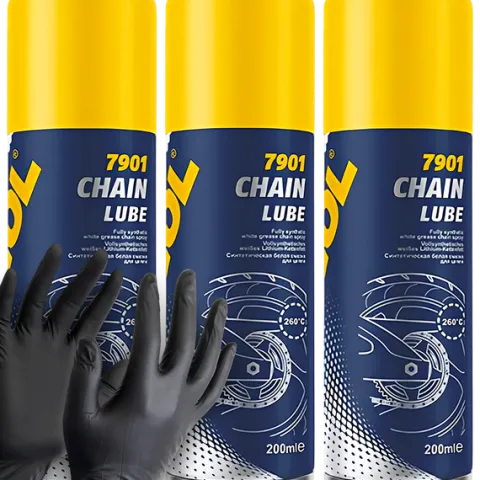 3X MANNOL CHAIN LUBE SMAR DO ŁAŃCUCHA ROWEROWEGO ZĘBATEK ŁAŃCUCHÓW MOTOCYKL