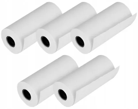 5x Papier termiczny do APARATU NATYCHMIASTOWEGO