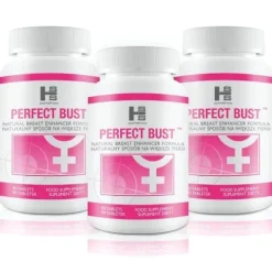 3x PERFECT BUST 270 TABLETEK POWIĘKSZENIE PIERSI DUŻY BIUST NOWY ROZMIAR