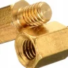 6x Podkładka calowa dystans płyty głównej UNC 6#32 6-32 6.5 mosiężny spacer