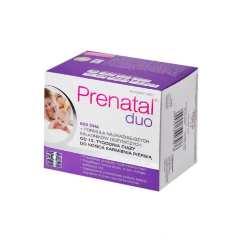 3x Prenatal DUO 30tabl.(+60kaps.) NA 3 MIESIĄCE