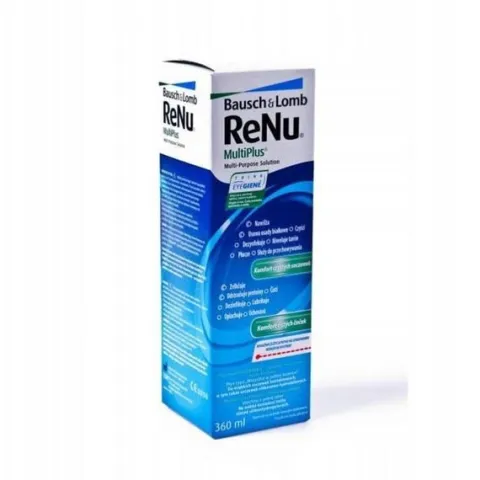 3 x Płyn Do Soczewek RENU MULTIPLUS 360 ml