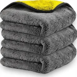3x RĘCZNIKI do osuszania ŚCIERKI Mikrofibra 800GSM MIĘKKIE DO TAPICERKI