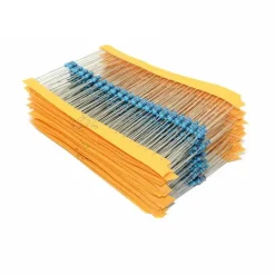 10x rezystor 10 Ohm 10R tolerancja 1% moc 1/4W