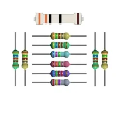 10x rezystor 330 Ohm tolerancja 1% moc 1/4W 330R