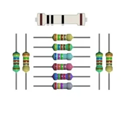 10x rezystor 100R 100 Ohm tolerancja 1% moc 1/4W