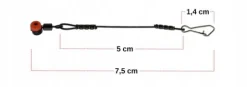 3 x SZTYWNY ŁĄCZNIK Koszyka Zanętowego Feeder Links 5 cm