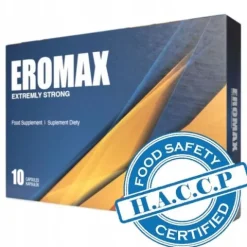 1x TABLETKI NA EREKCJE POTENCJE ERO-MAX zwiększa naturalny testosteron