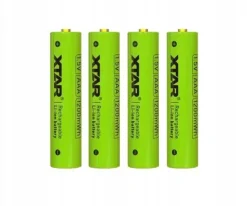 XTAR 10440-1.5V 1200mWh Li-ION AAA BOX4