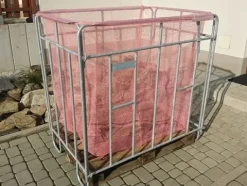 10x Worki siatkowe EURO 1000L 194x140 paleta 120x80