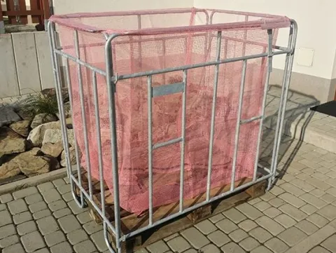 10x Worki siatkowe EURO 1000L 194x140 paleta 120x80