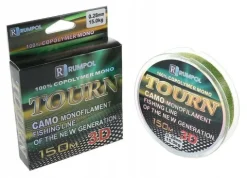 ŻYŁKA Wędkarska 150m RUMPOL CAMO Male 3D Tonąca 0,28mm 15kg Monofilament