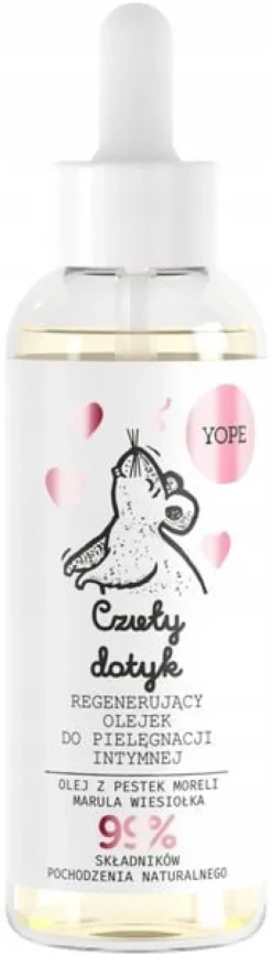 YOPE OLEJEK DO PIELĘGNACJI INTYMNEJ REGENERUJĄCY CZUŁY DOTYK 50 ML