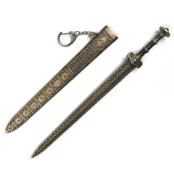 Yue Gou Jian Sword | 22 cm | Metal | Brelok | Replika Historyczna