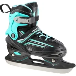 Łyżworolki 2w1 NH18190 Nils Extreme czarno-niebieskie 34-38