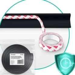 Zabezpieczająca taśma piankowa Ricokids 798711 czarna 6 m