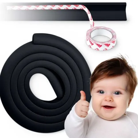 Zabezpieczająca taśma piankowa Ricokids 798701 czarna 2 m