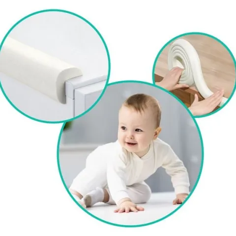 Zabezpieczająca taśma piankowa Ricokids 798710 biała 6 m