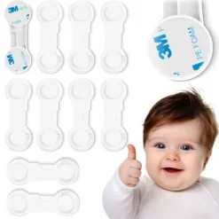 Zabezpieczenie otwierania szafek Ricokids 798300 10 szt białe