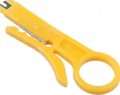 Zaciskarka Wtyków Skrętki Kabli RJ45 + Złącza 25x Wtyk RJ-45 do Zaciskania