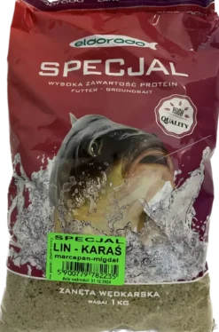 Zanęta Eldorado SPECJAL Lin Karaś marcepan 1 KG