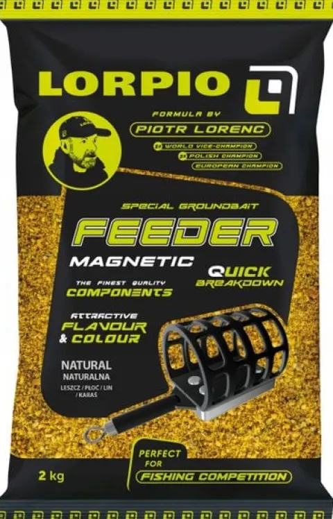 Zanęta Lorpio Magnetic Feeder Natural 2000g