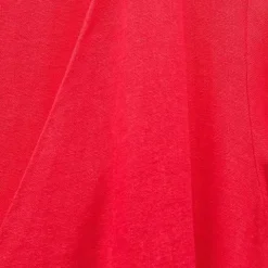 ZARA Piękna Kopertowa Sukienka z Lnem FUKSJA LUX S