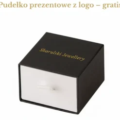 Zawieszka srebrna rodowana z labradorytem - łza