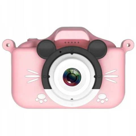 ZeeT aparat dla dzieci SD 32GB 40MP gry LCD selfie Myszka Miki różowy