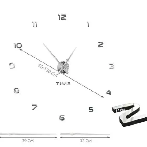 Zegar Ścienny Diy Ruhhy 22143