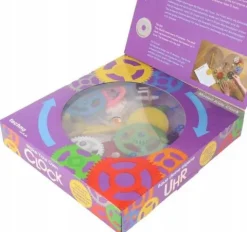 Zegar ścienny do nauki i samodzielnego montażu kids clock 20cm 32 elementy