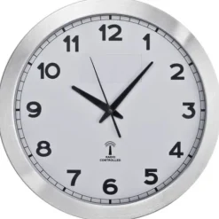 Zegar ścienny metalowy