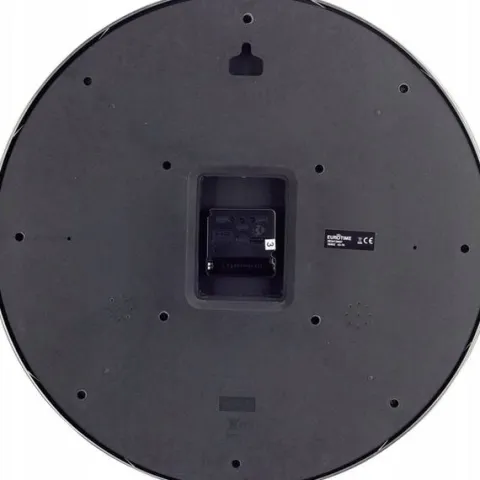 Zegar ścienny sterowany radiowo 40cm DCF77 aluminium