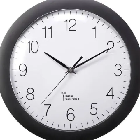Zegar ścienny sterowany radiowo 30cm DCF77
