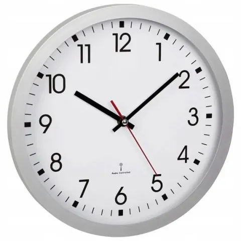 Zegar ścienny sterowany radiowo 30cm DCF77