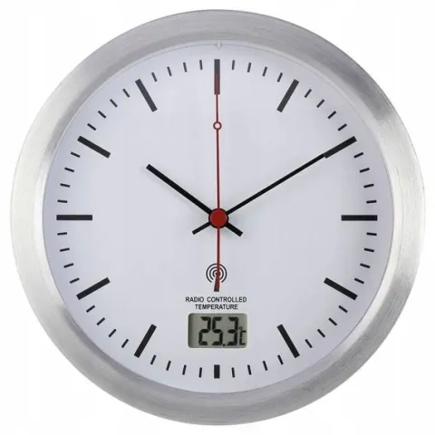 Zegar ścienny sterowany radiowo 50cm DCF77