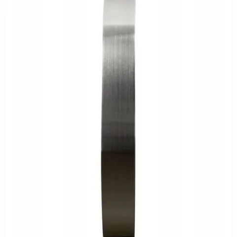 Zegar ścienny sterowany radiowo 50cm DCF77 aluminium