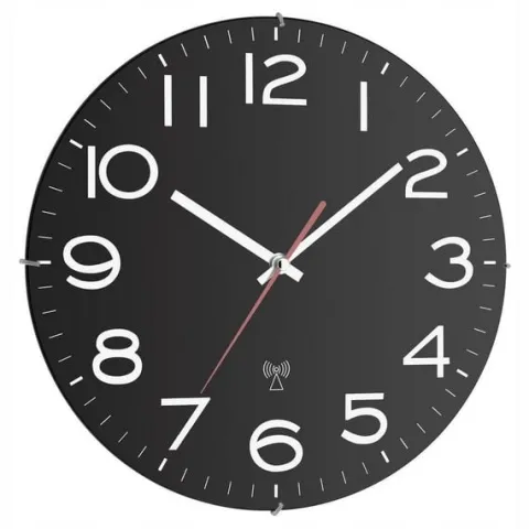 Zegar ścienny sterowany radiowo 30cm DCF77