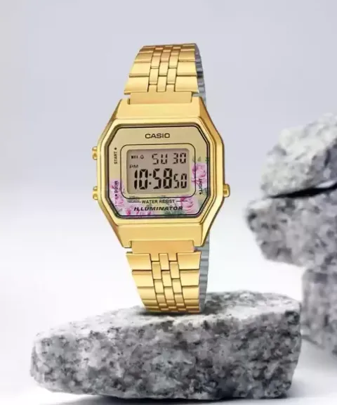 ZEGAREK DAMSKI CASIO LA680WGA-4C (zd631d) + BOX