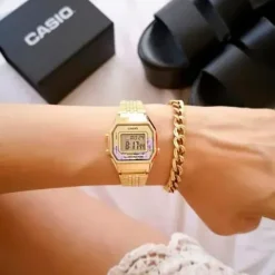 ZEGAREK DAMSKI CASIO LA680WGA-4C (zd631d) + BOX