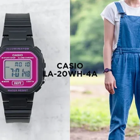 ZEGAREK DAMSKI CASIO LA-20WH-4ADF (zd596c) + BOX