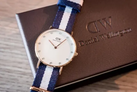 ZEGAREK DAMSKI DANIEL WELLINGTON Glasgow DW00100078 + BOX