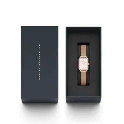 ZEGAREK DAMSKI DANIEL WELLINGTON Quadro Lumine Bezel Melrose Pink