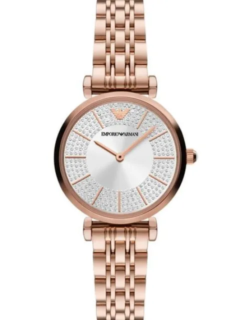 ZEGAREK DAMSKI EMPORIO ARMANI AR11446 - GIANNI T-BAR (zi512b) + BOX