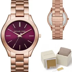 ZEGAREK DAMSKI Michael Kors Slim Runway MK3436 (zm563a)