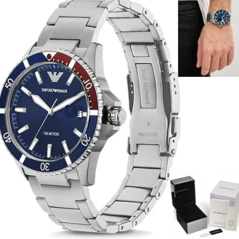 ZEGAREK MĘSKI EMPORIO ARMANI AR11339 - MARIO (zi018b)