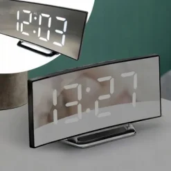 Zegar Elektroniczny Cyfrowy LED Zegarek Elektroniczny Budzik z