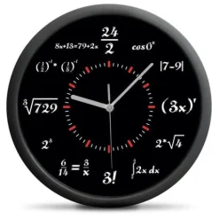 Zegar Matematyka - cichy mechanizm