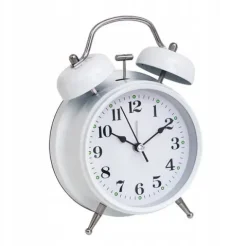 Zegar Retro BUDZIK klasyczny baterie GŁOŚNY alarm ZEGAREK Z